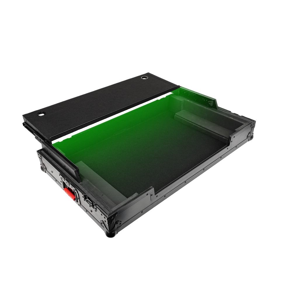 Gator Onyx Upper Deck Flight Case for AlphaTheta XDJ-AZ with Laptop Tray and LEDs - Black - View 8 | MusicMarket
