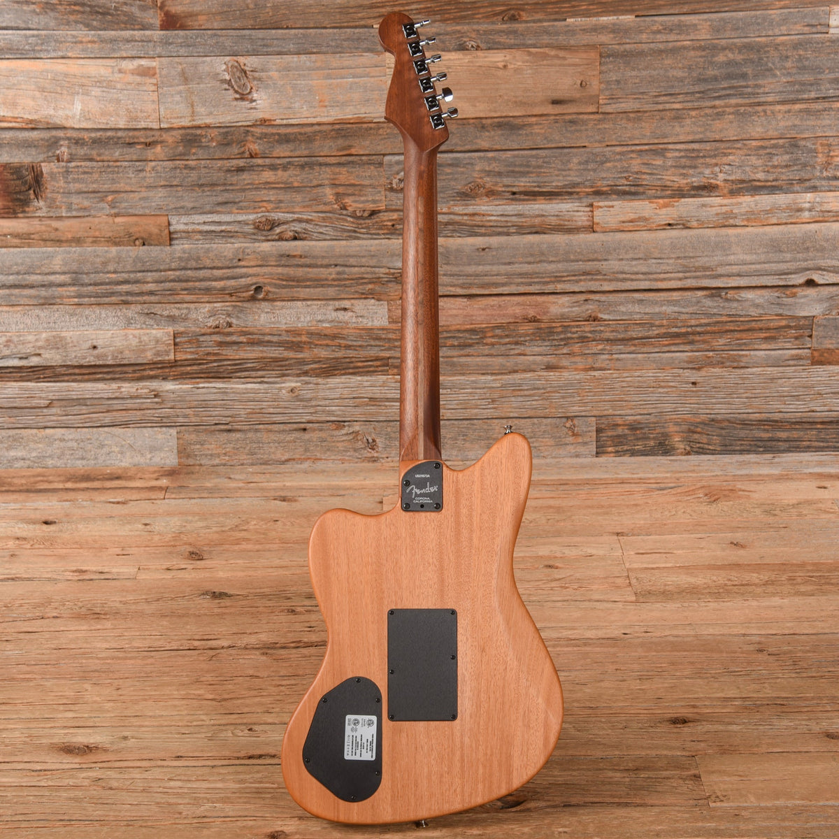 Fender American Acoustasonic Jazzmaster Tungsten 2021 - View 5 | MusicMarket