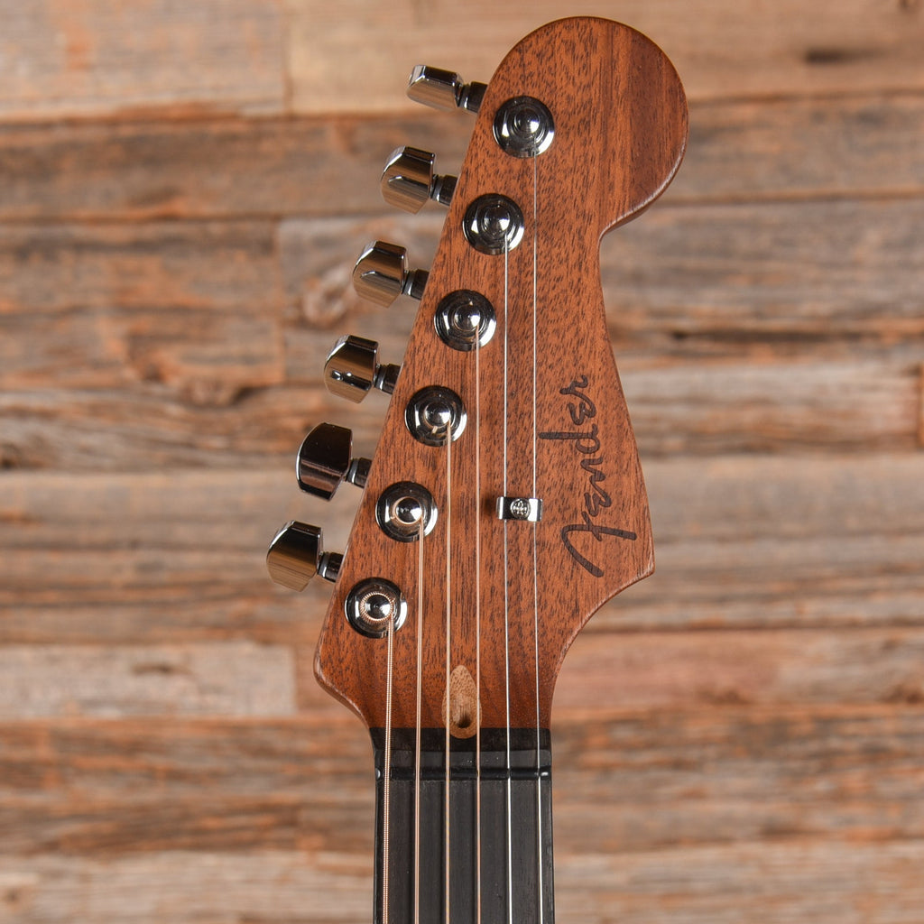 Fender American Acoustasonic Jazzmaster Tungsten 2021 - View 6 | MusicMarket