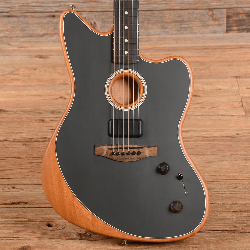 Fender American Acoustasonic Jazzmaster Tungsten 2021 - MusicMarket