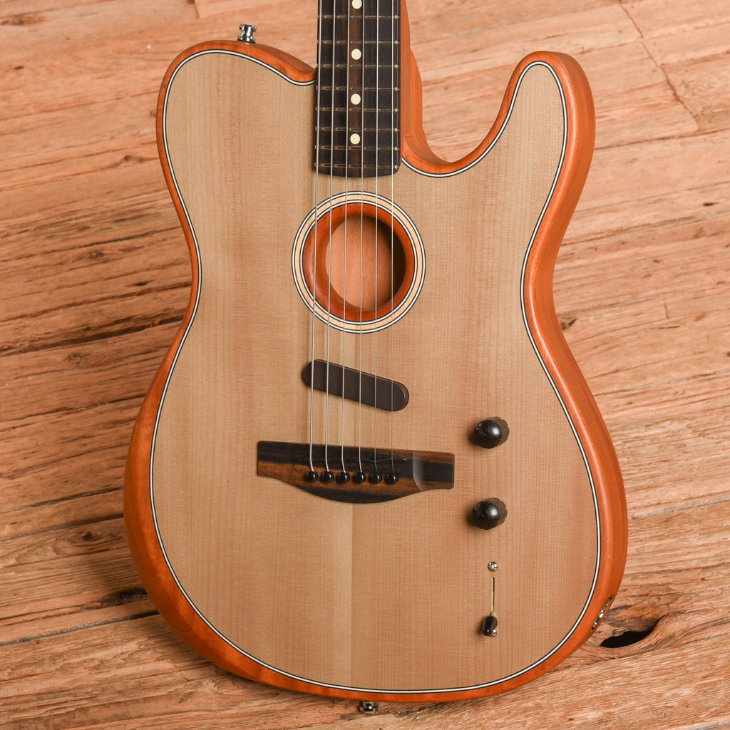 Fender American Acoustasonic Telecaster Sonic Grey 2019 - View 2 | MusicMarket