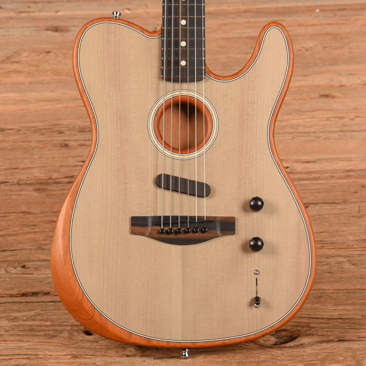 Fender American Acoustasonic Telecaster Sonic Grey 2019 - MusicMarket