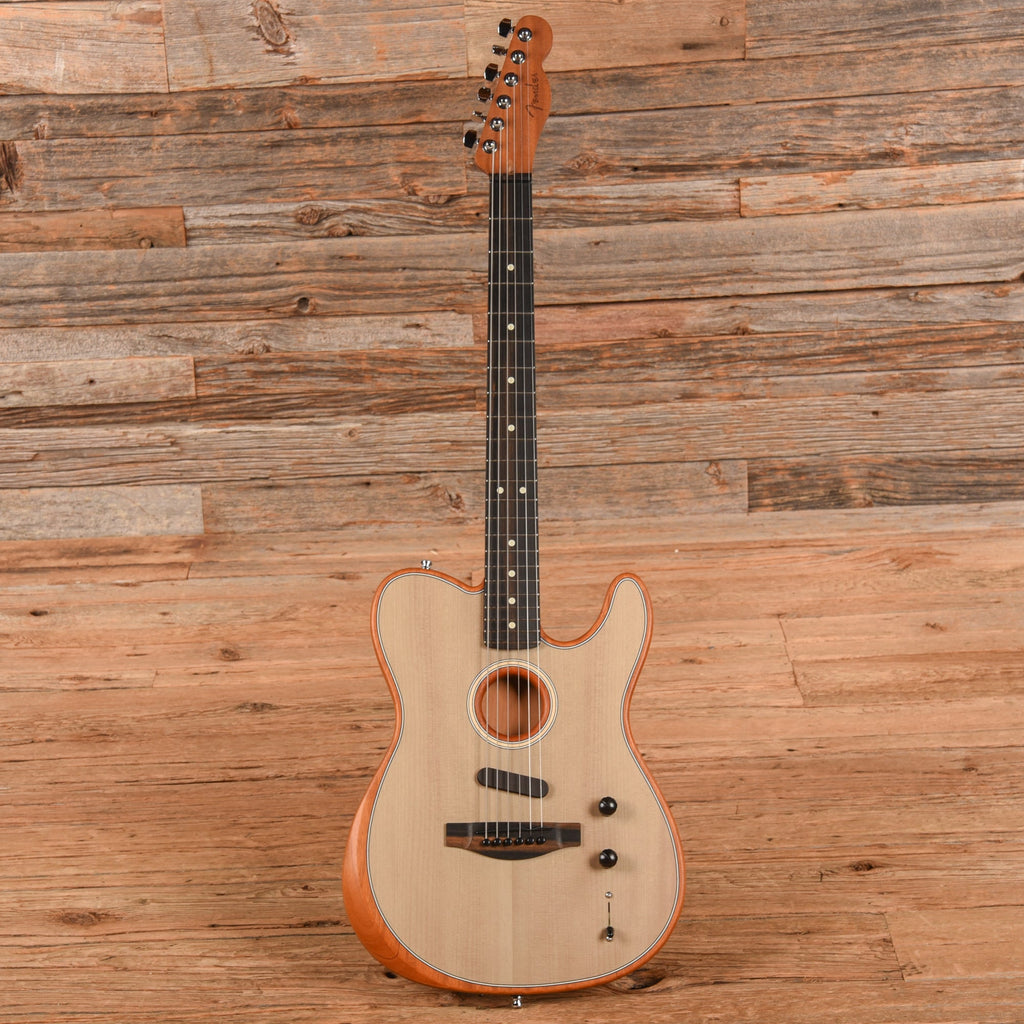 Fender American Acoustasonic Telecaster Sonic Grey 2019 - View 4 | MusicMarket