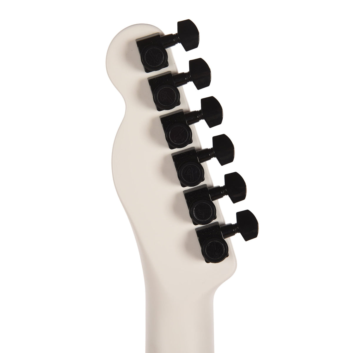 Fender Artist Jack White Triplesonic Acoustasonic Telecaster Satin Arctic White with Black Top - View 7 | MusicMarket
