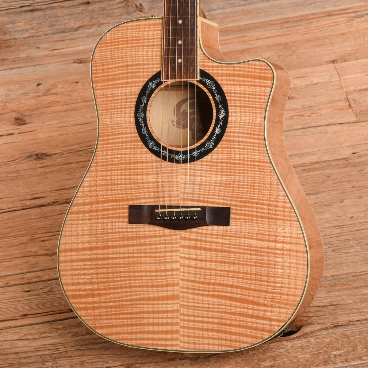 Fender T-Bucket 400CE Flame Natural 2014 - View 2 | MusicMarket