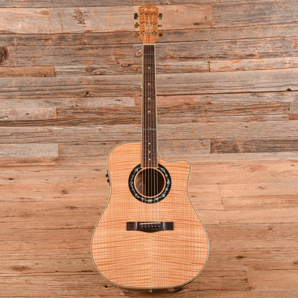 Fender T-Bucket 400CE Flame Natural 2014 - View 4 | MusicMarket
