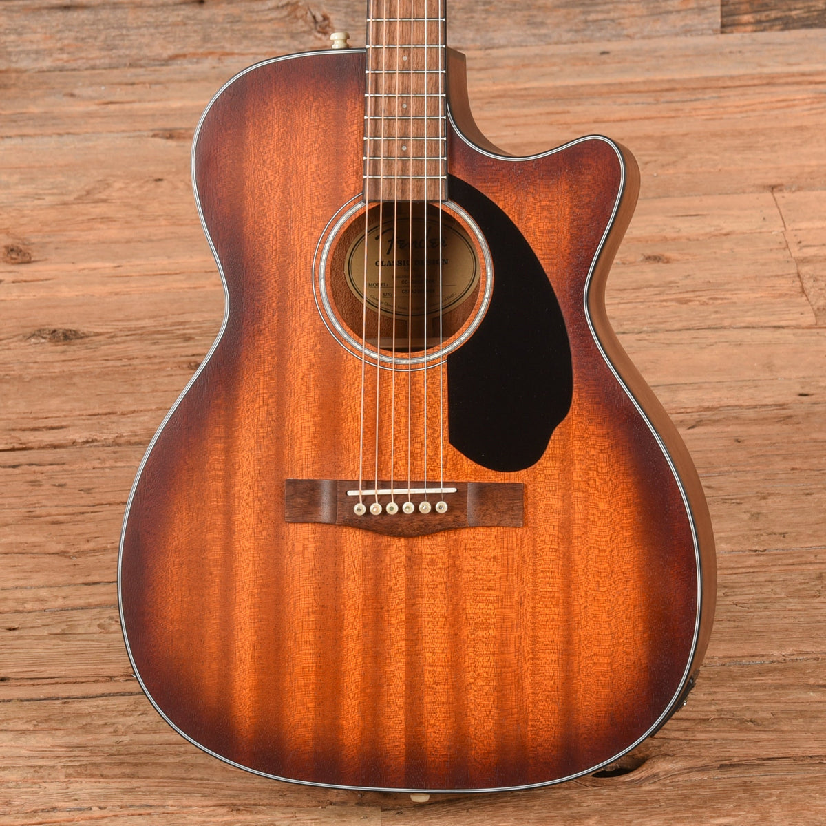 Fender CC-60SCE Mahogany Sunburst 2021 - View 2 | MusicMarket