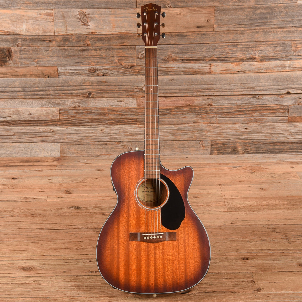 Fender CC-60SCE Mahogany Sunburst 2021 - View 4 | MusicMarket