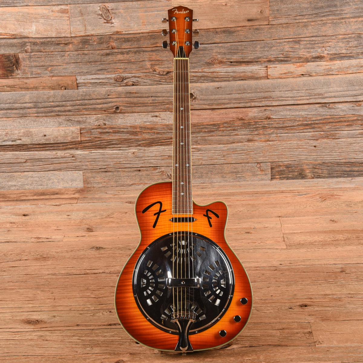 Fender FR-50CE Sunburst - View 4 | MusicMarket