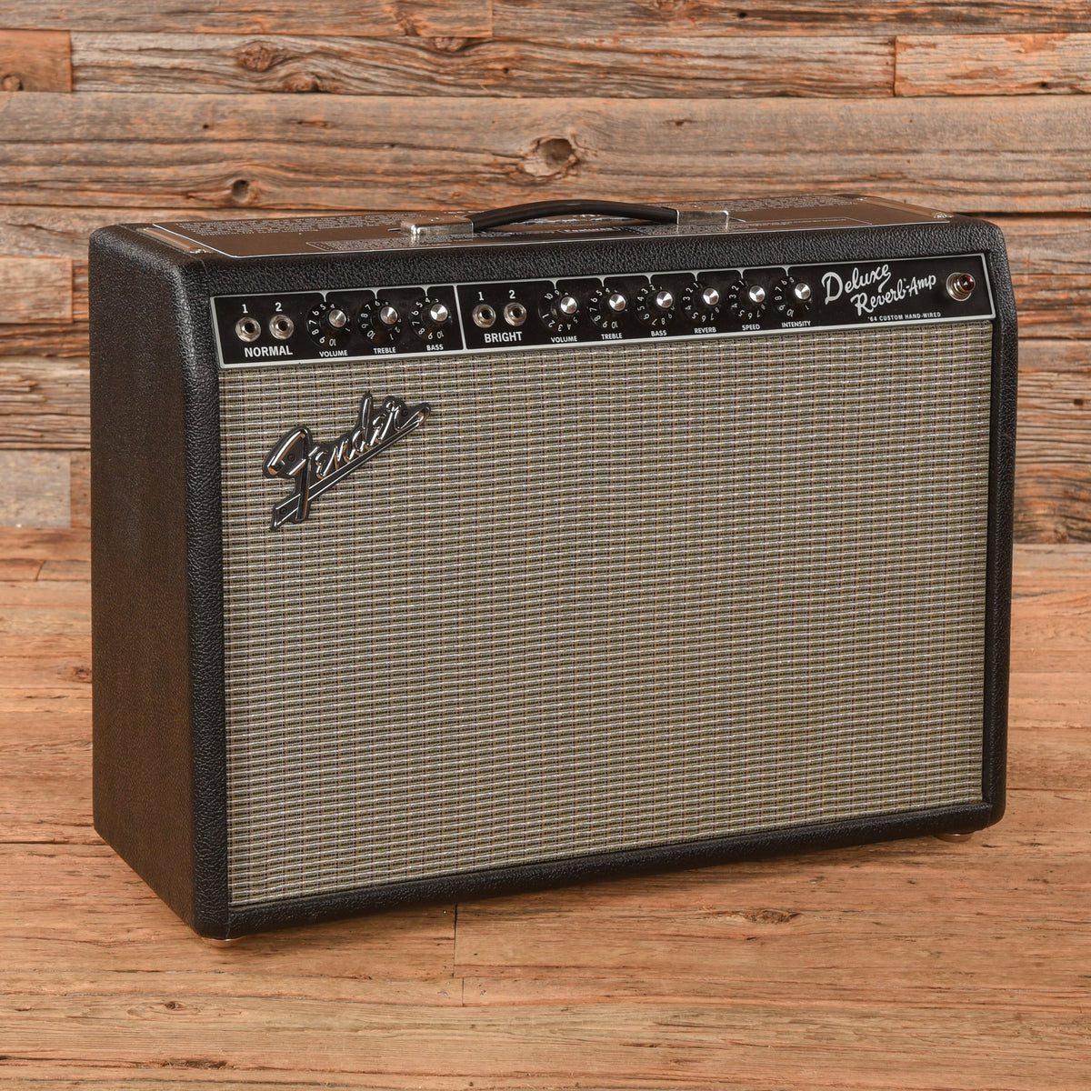 Fender '64 Custom Deluxe Reverb 2-Channel 20-Watt 1x12" Guitar Combo Amp - MusicMarket