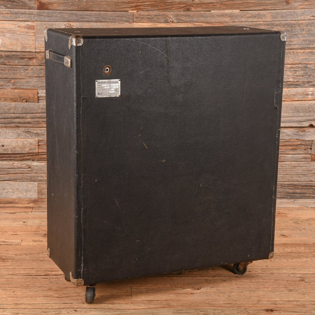 Fender Bassman 50 Speaker Cabinet Black 1973 - View 2 | MusicMarket