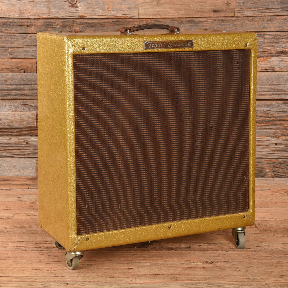 Fender Bassman 5F6A Gold Re-Tolex 1960 - MusicMarket