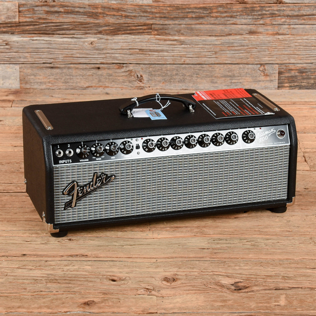 Fender Bassman 800 2-Channel 800-Watt Hybrid Bass Amp Head - MusicMarket