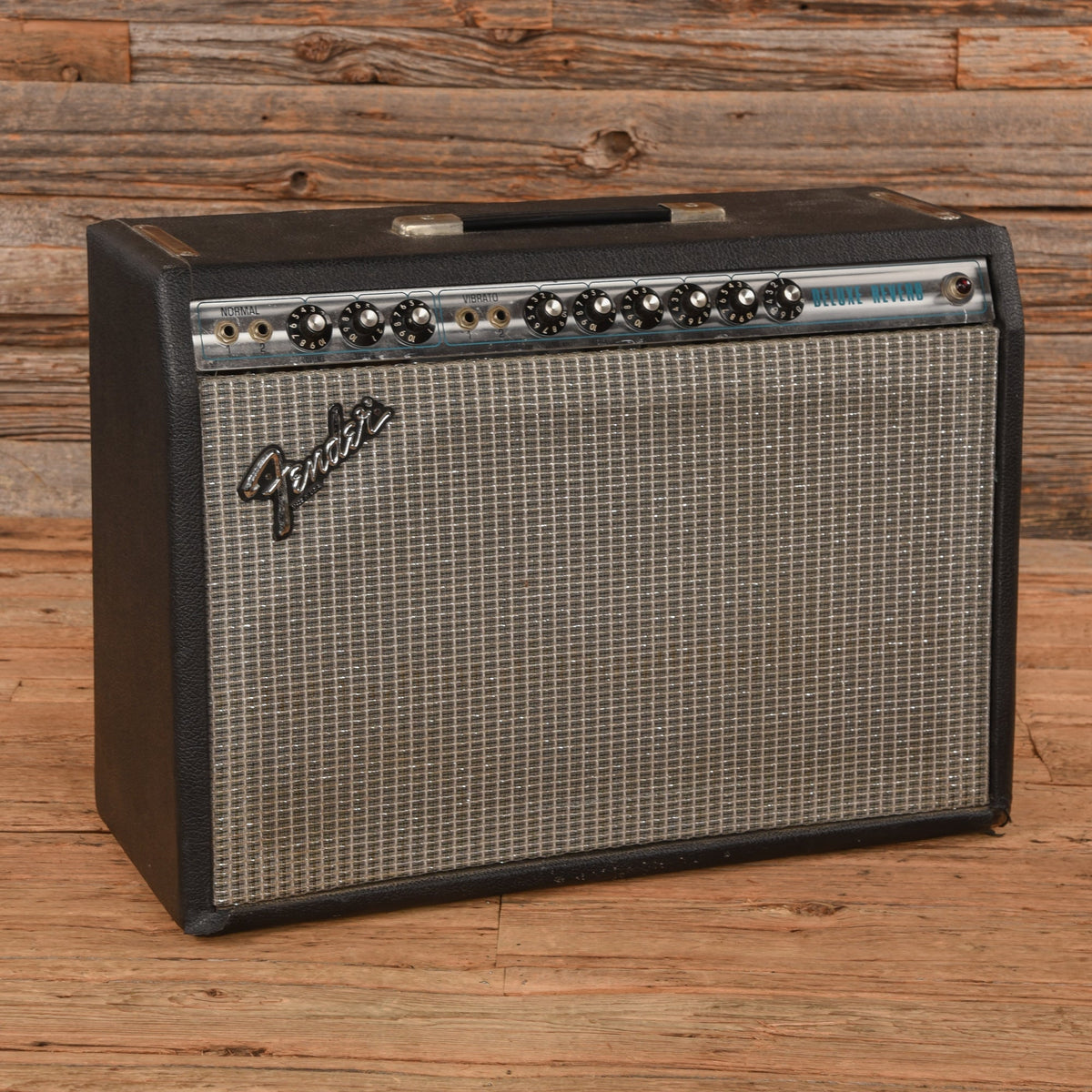 Fender Deluxe Reverb 2-Channel 22-Watt 1x12" Guitar Combo Amp 1978 - MusicMarket