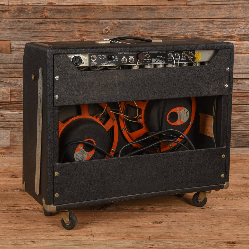Fender Twin Reverb 2-Channel 100-Watt 2x12" Guitar Combo Amp w/JBL D120F Speakers 1975 - View 2 | MusicMarket