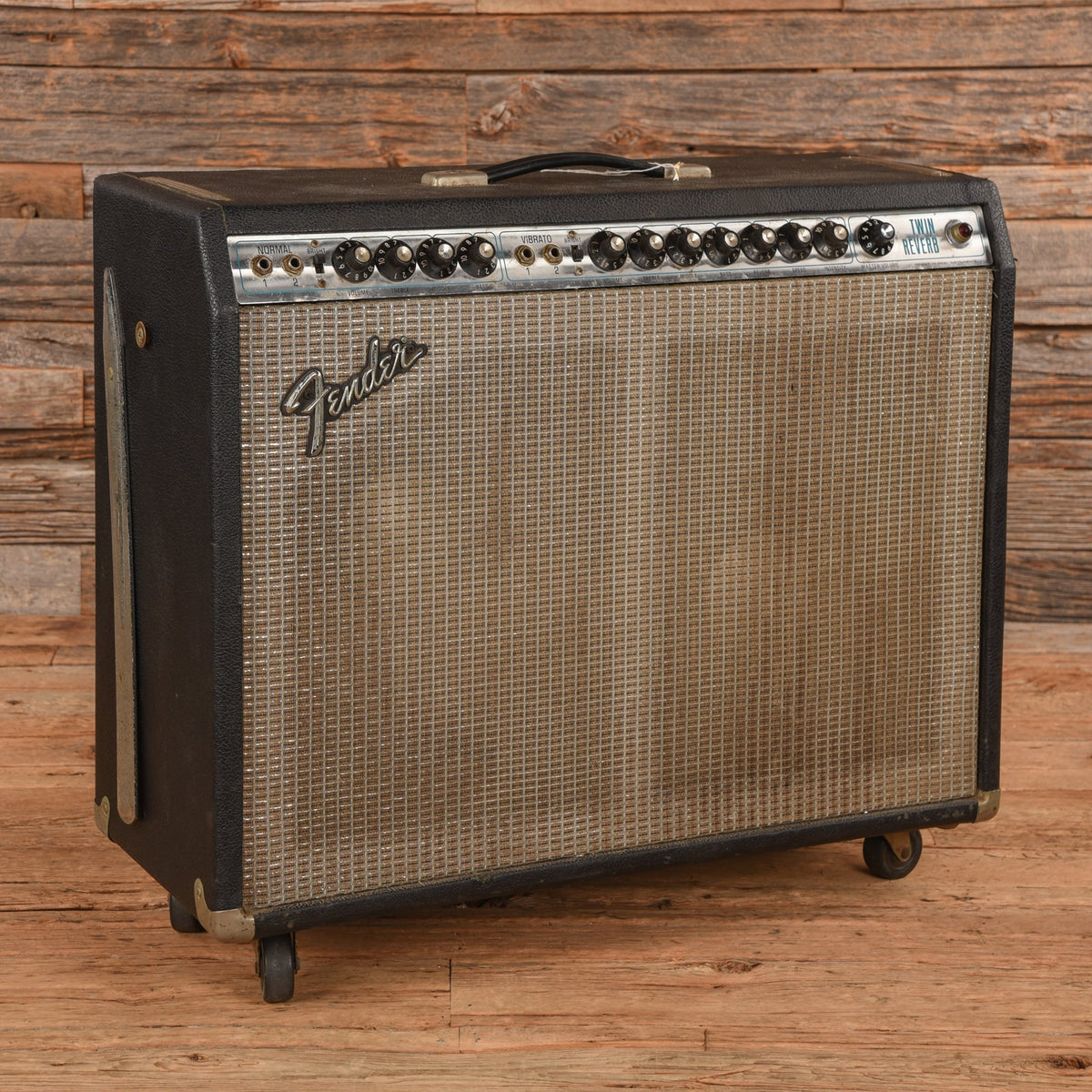 Fender Twin Reverb 2-Channel 100-Watt 2x12" Guitar Combo Amp w/JBL D120F Speakers 1975 - MusicMarket