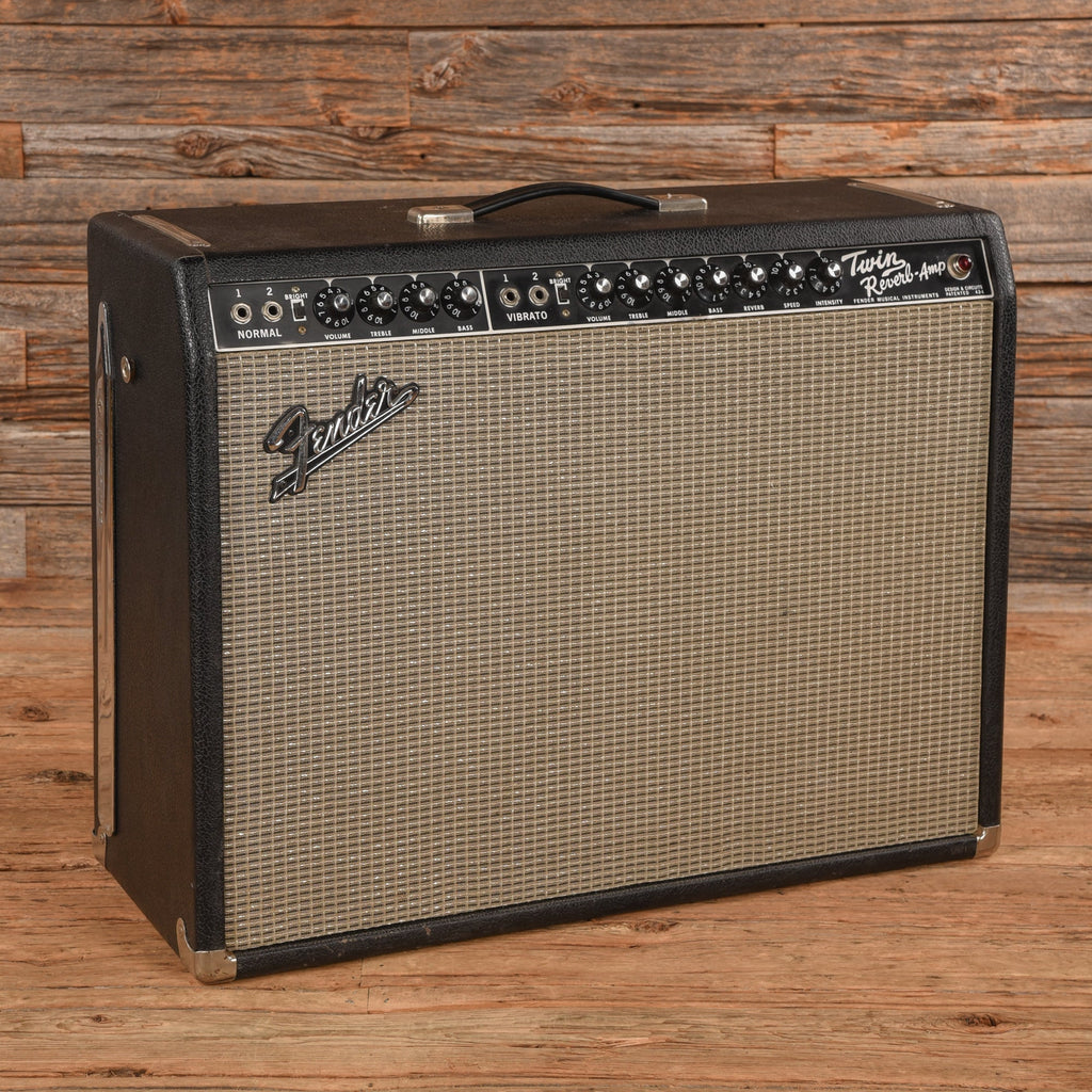 Fender Twin Reverb 2-Channel 85-Watt 2x12" Guitar Combo Amp 1967 - MusicMarket