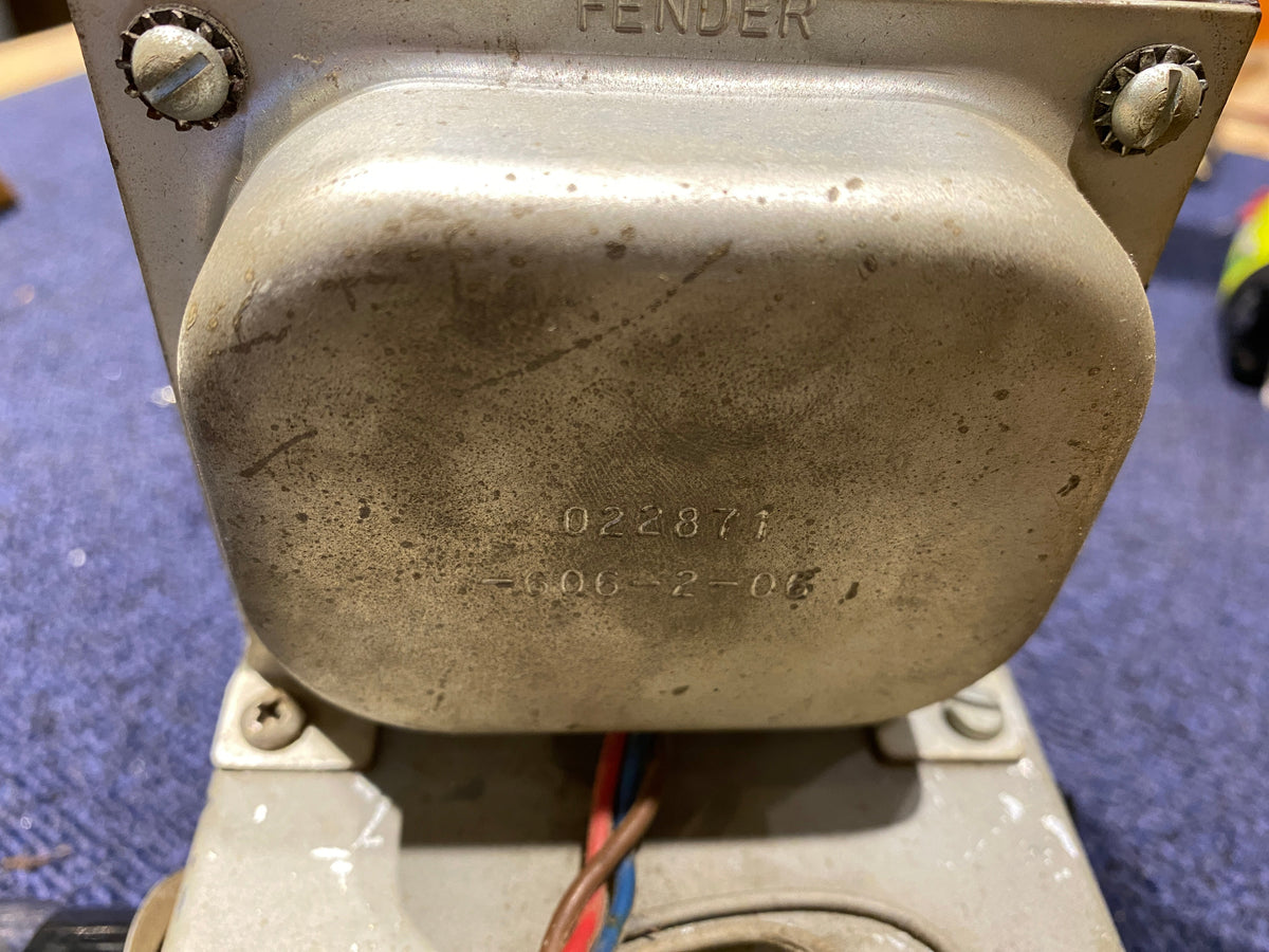 Fender Bassman 4x10" Recabbed 1960 - View 10 | MusicMarket