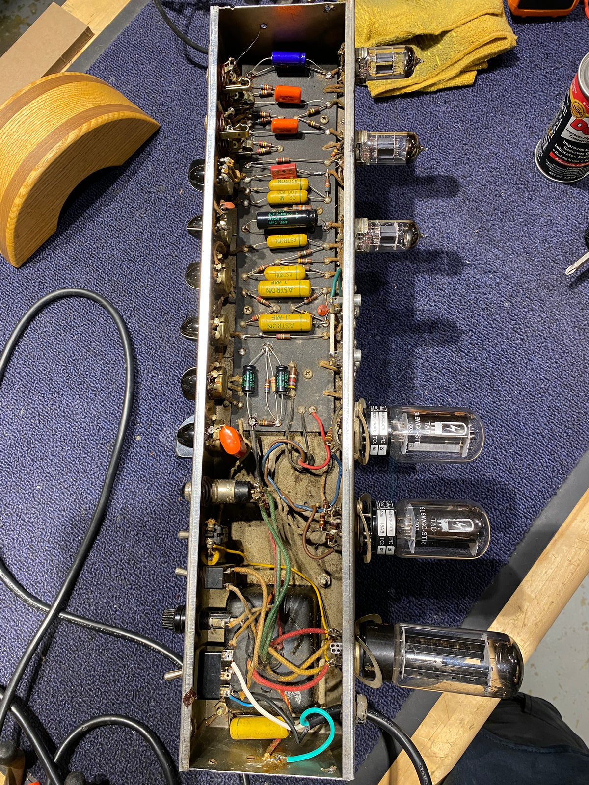 Fender Bassman 4x10" Recabbed 1960 - View 7 | MusicMarket