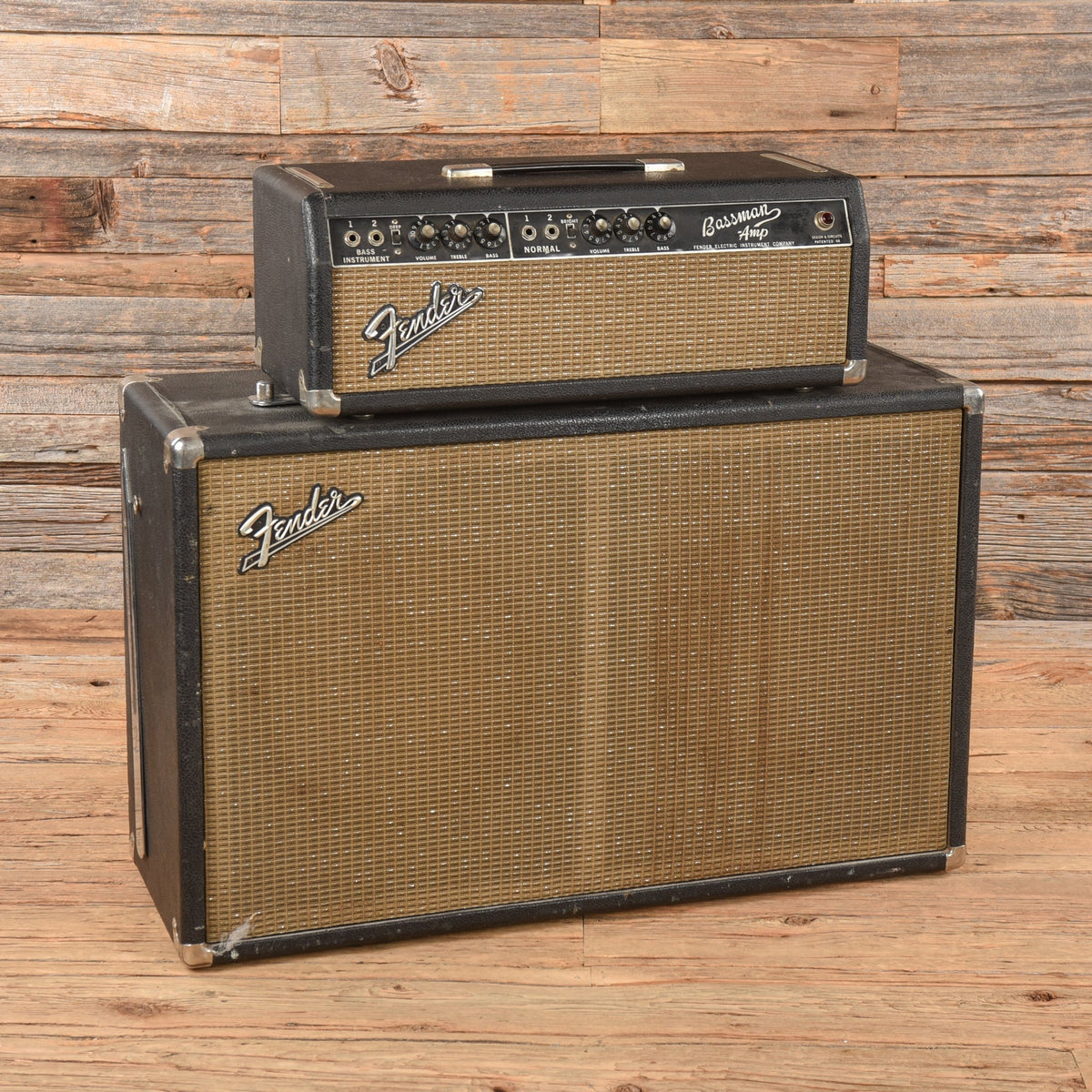 Fender Bassman w/ 2x12" Cab 1964 - MusicMarket