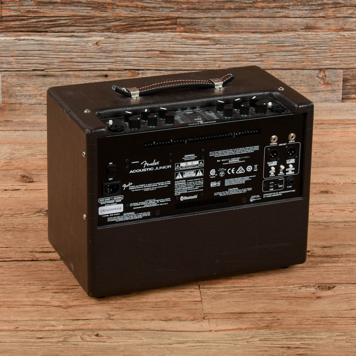 Fender Acoustic Junior 2-Channel 100-Watt 1x8" Acoustic Guitar Combo Amp - View 2 | MusicMarket
