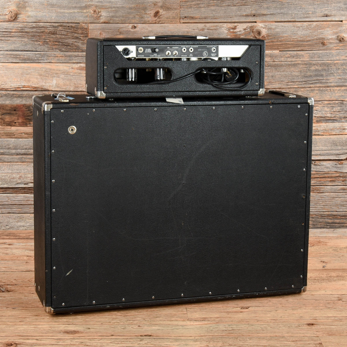 Fender Fender Band Master w/ Large Cab 1966 - Dave Amato of REO Speedwagon - View 2 | MusicMarket