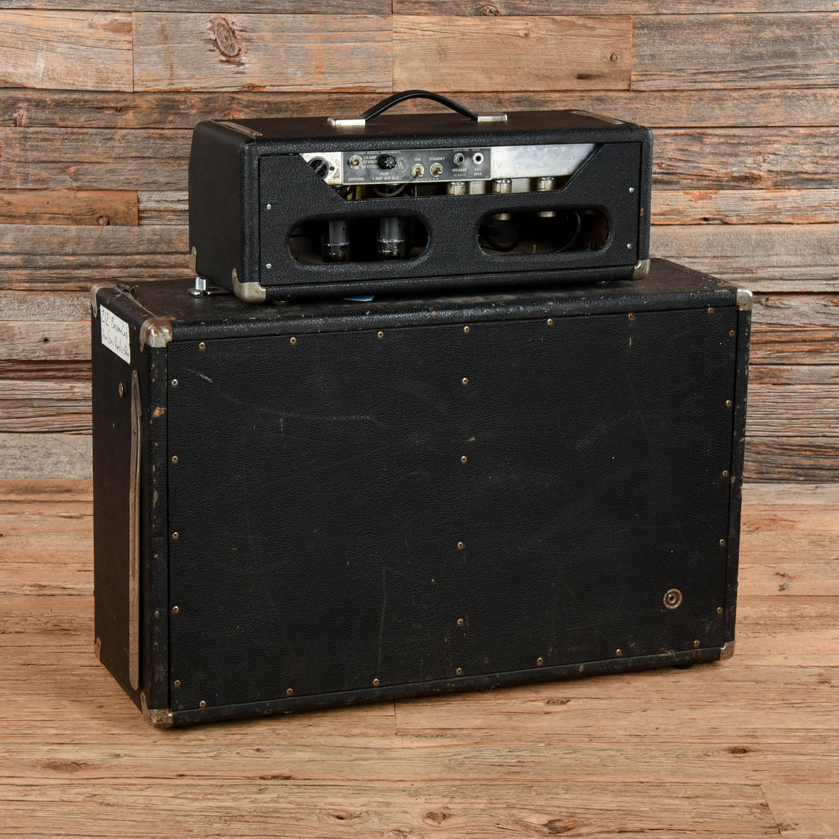 Fender Fender Bassman w/ Cab 1967 - Dave Amato of REO Speedwagon - View 2 | MusicMarket