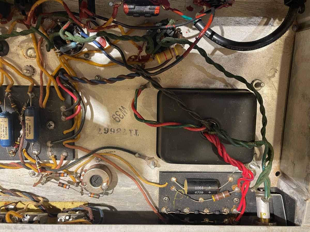 Fender Fender Bassman w/ Cab 1967 - Dave Amato of REO Speedwagon - View 6 | MusicMarket