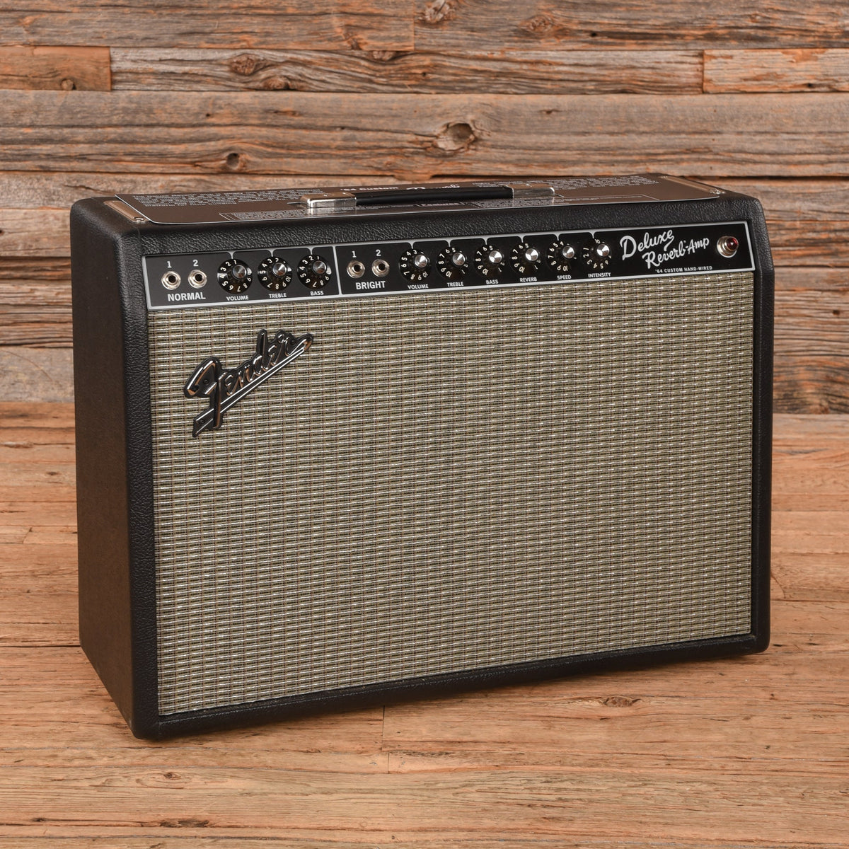 Fender '64 Custom Deluxe Reverb-Amp 2-Channel 20-Watt 1x12" Guitar Combo - MusicMarket