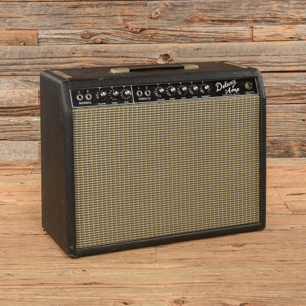 Fender Deluxe 2-Channel 20-Watt 1x12" Guitar Combo Amp 1963 - MusicMarket