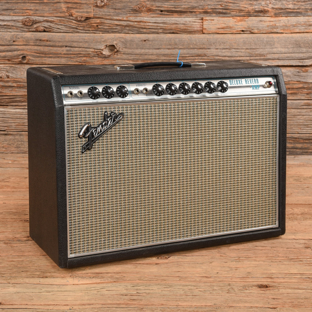 Fender Deluxe Reverb "Drip Edge" 2-Channel 22-Watt 1x12" Guitar Combo 1969 - MusicMarket