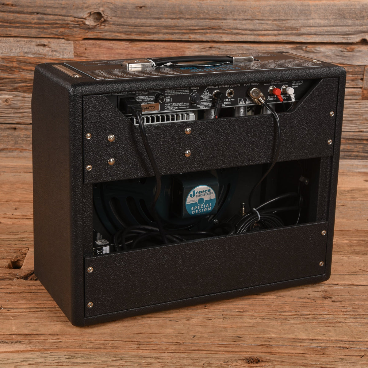 Fender Handwired '68 Custom Princeton Reverb Reissue 12-Watt 1x10" Guitar Combo Amp - View 2 | MusicMarket