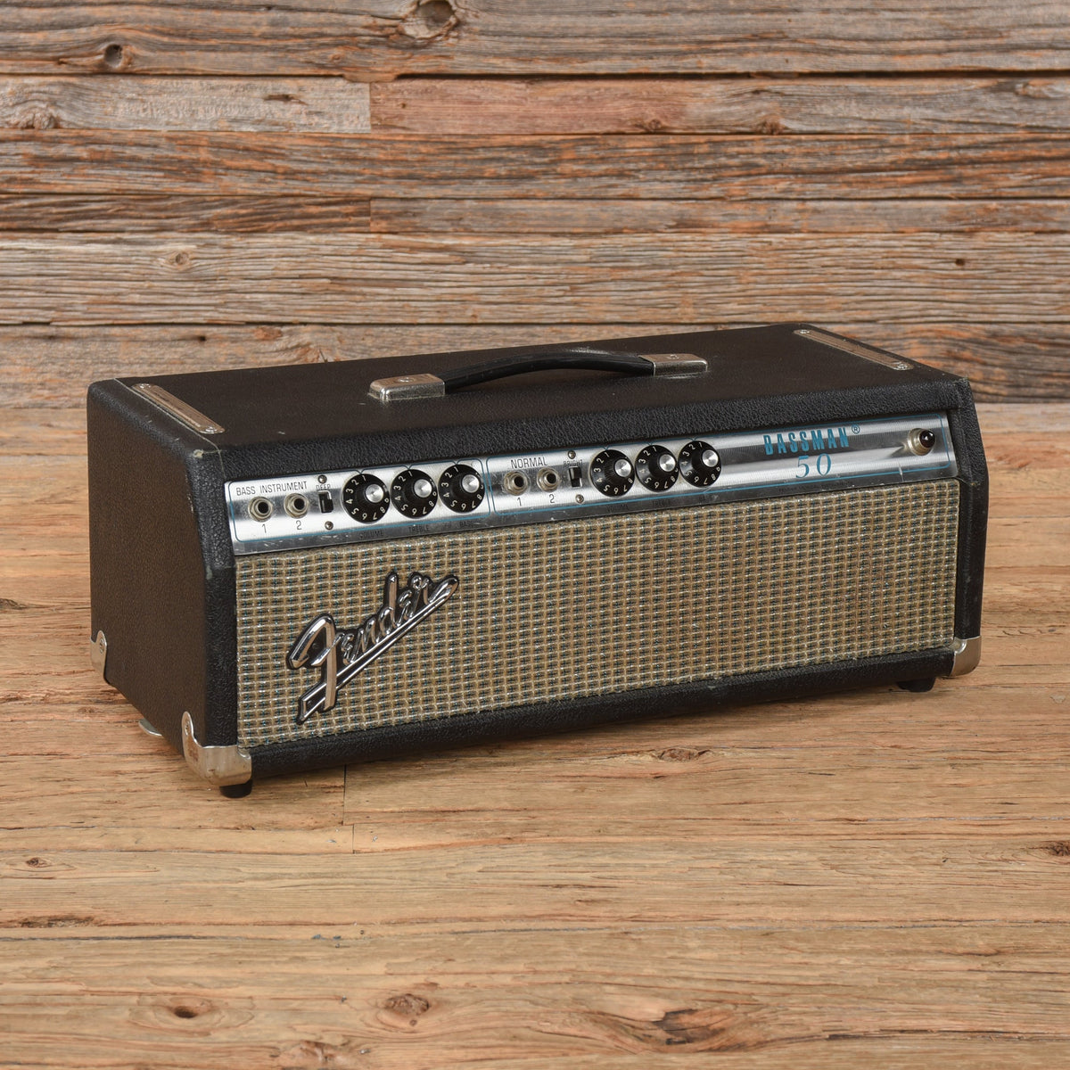 Fender Modded Bassman 50 2-Channel 50-Watt Guitar Amp Head 1976 - MusicMarket