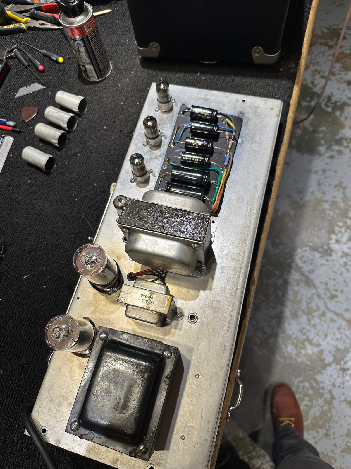 Fender Modded Bassman 50 2-Channel 50-Watt Guitar Amp Head 1976 - View 4 | MusicMarket