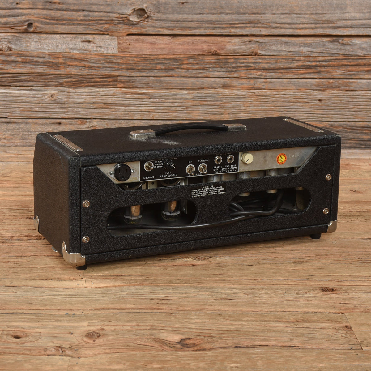 Fender Modded Bassman 50 2-Channel 50-Watt Guitar Amp Head 1976 - View 2 | MusicMarket