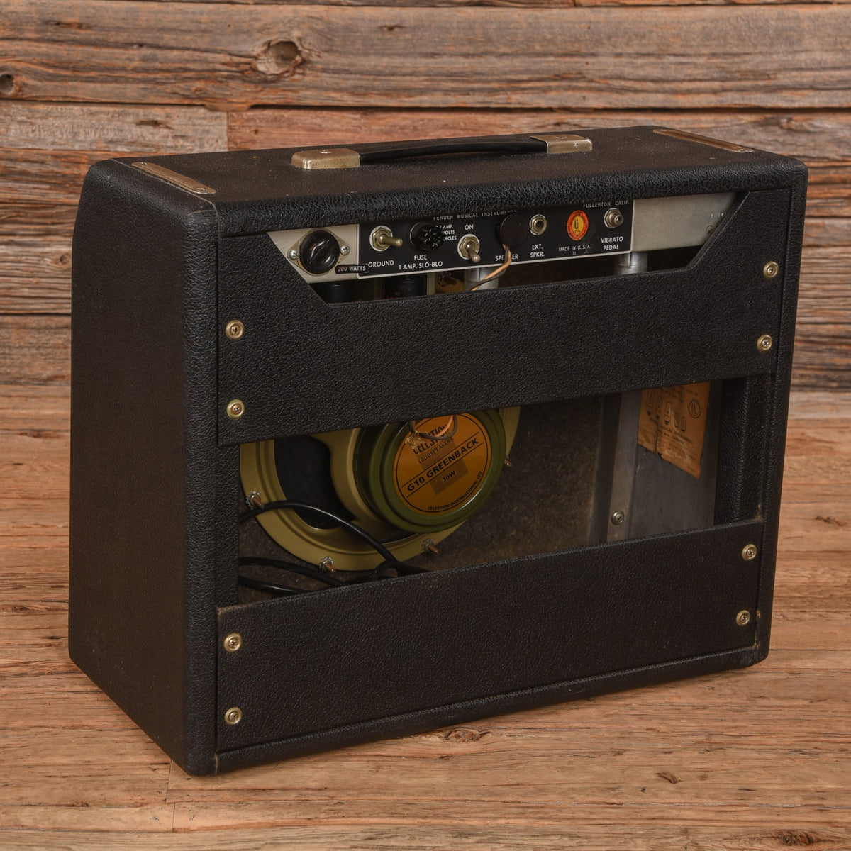 Fender Princeton 12-Watt 1x10" Guitar Combo 1969 - View 2 | MusicMarket