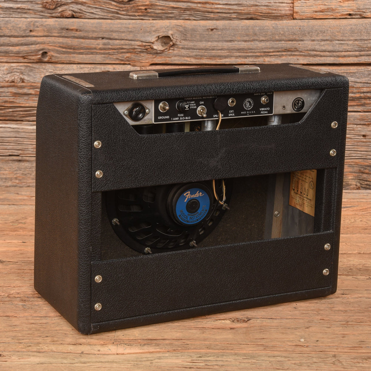 Fender Princeton 12-Watt 1x10" Guitar Combo Amp 1969 - View 2 | MusicMarket
