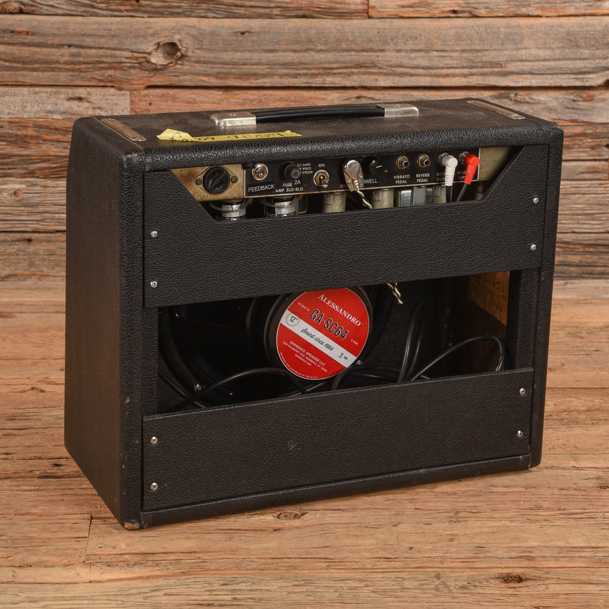 Fender Princeton Reverb 12-Watt 1x12" Guitar Combo Amp 1966 - View 2 | MusicMarket