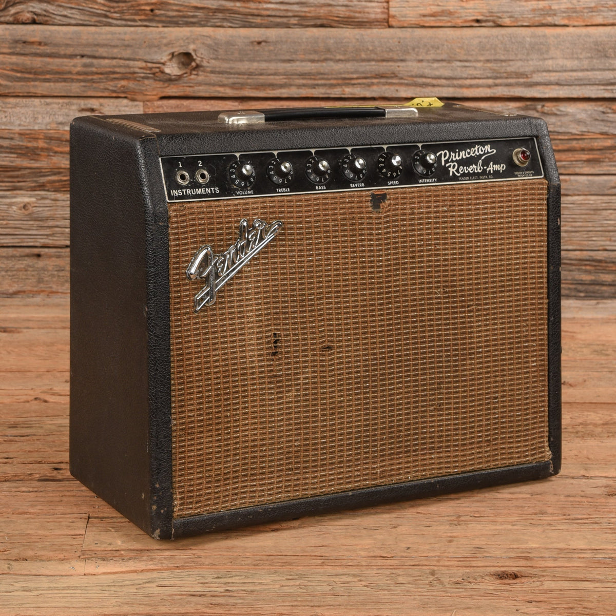 Fender Princeton Reverb 12-Watt 1x12" Guitar Combo Amp 1966 - MusicMarket