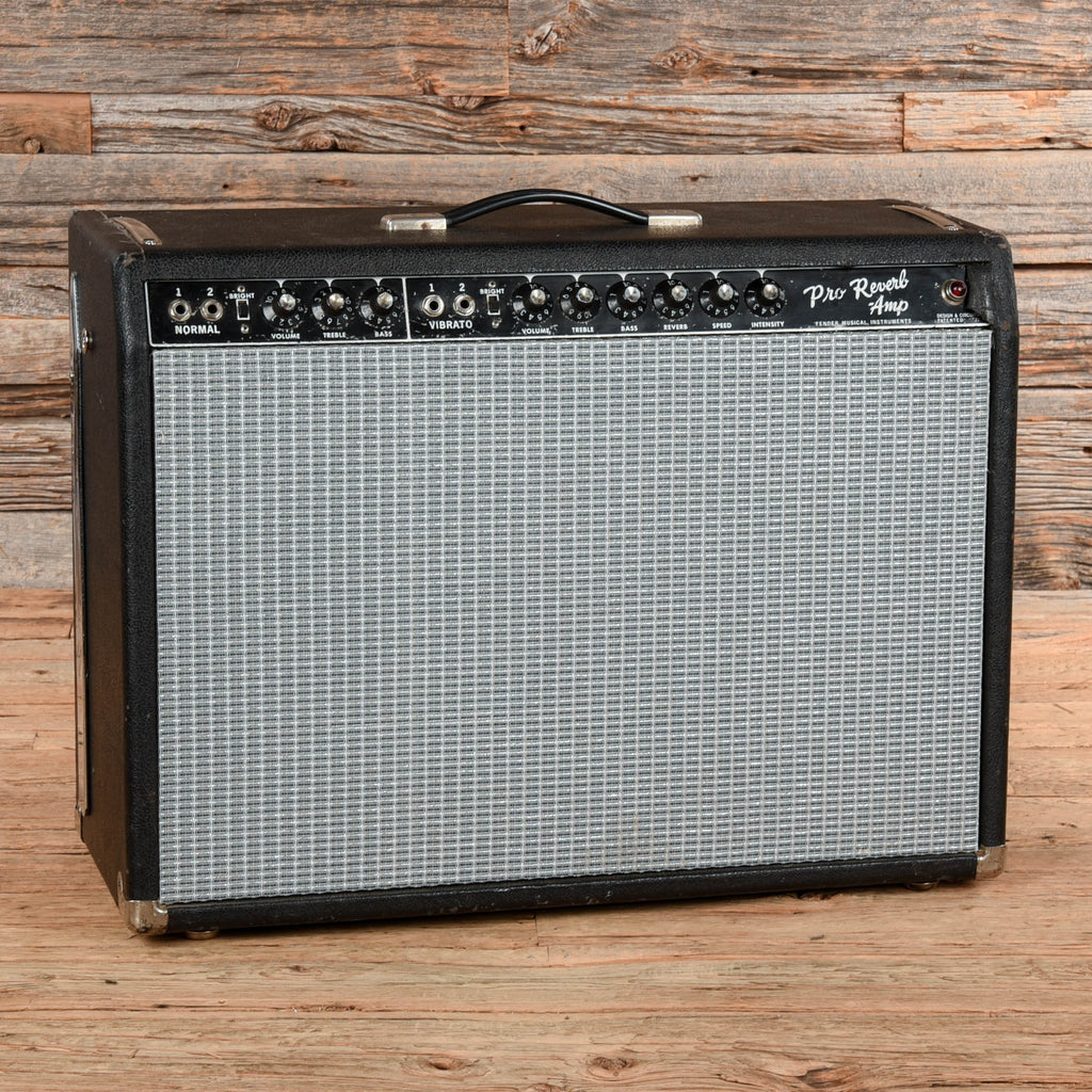 Fender Pro Reverb 2-Channel 40-Watt 2x12" Guitar Combo Amp 1966 - MusicMarket