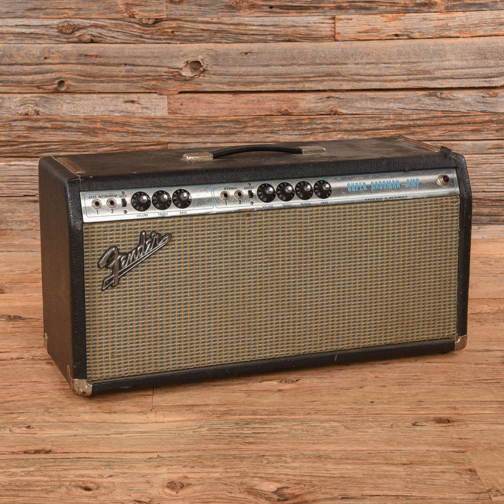 Fender Super Bassman 2-Channel 100-Watt Guitar Amp Head 1970s - MusicMarket
