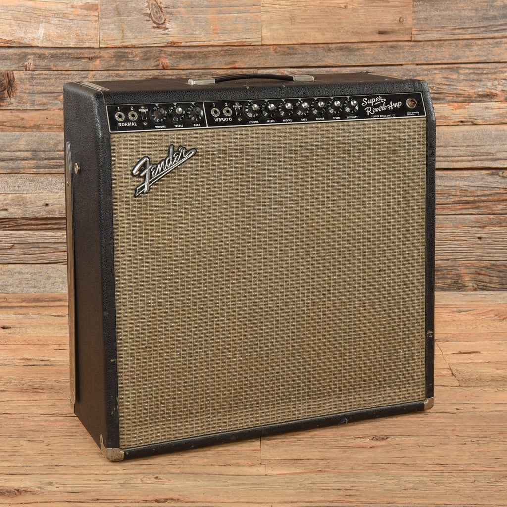 Fender Super Reverb 2-Channel 40-Watt 4x10" Guitar Combo Amp 1964 - MusicMarket
