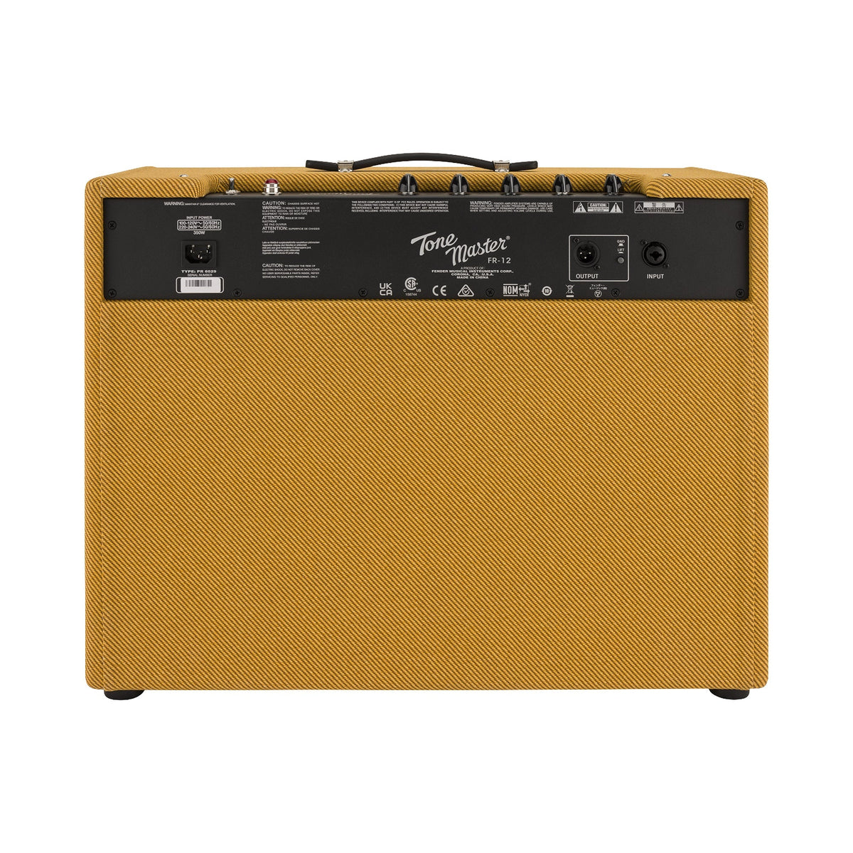 Fender Tone Master FR-12 1x12 Powered Speaker Cabinet Tweed - View 3 | MusicMarket