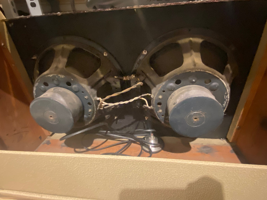 Fender Twin-Amp Blonde 1961 - View 7 | MusicMarket