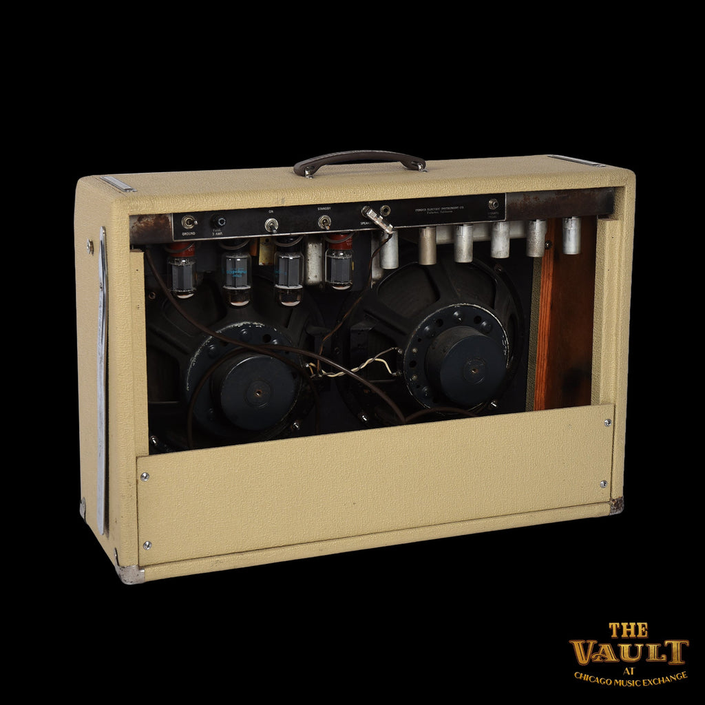 Fender Twin-Amp Blonde 1961 - View 2 | MusicMarket