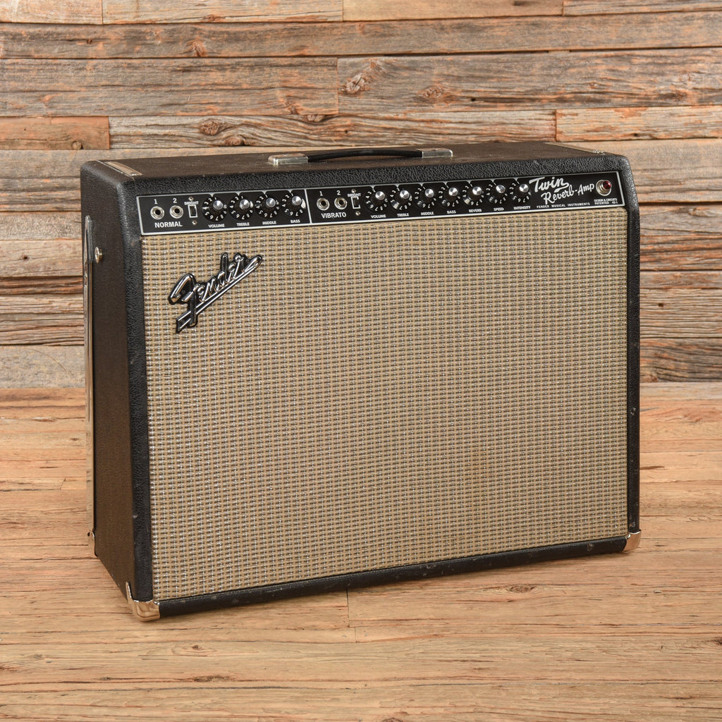 Fender Twin Reverb 2-Channel 85-Watt 2x12" Guitar Combo Amp 1966 - MusicMarket