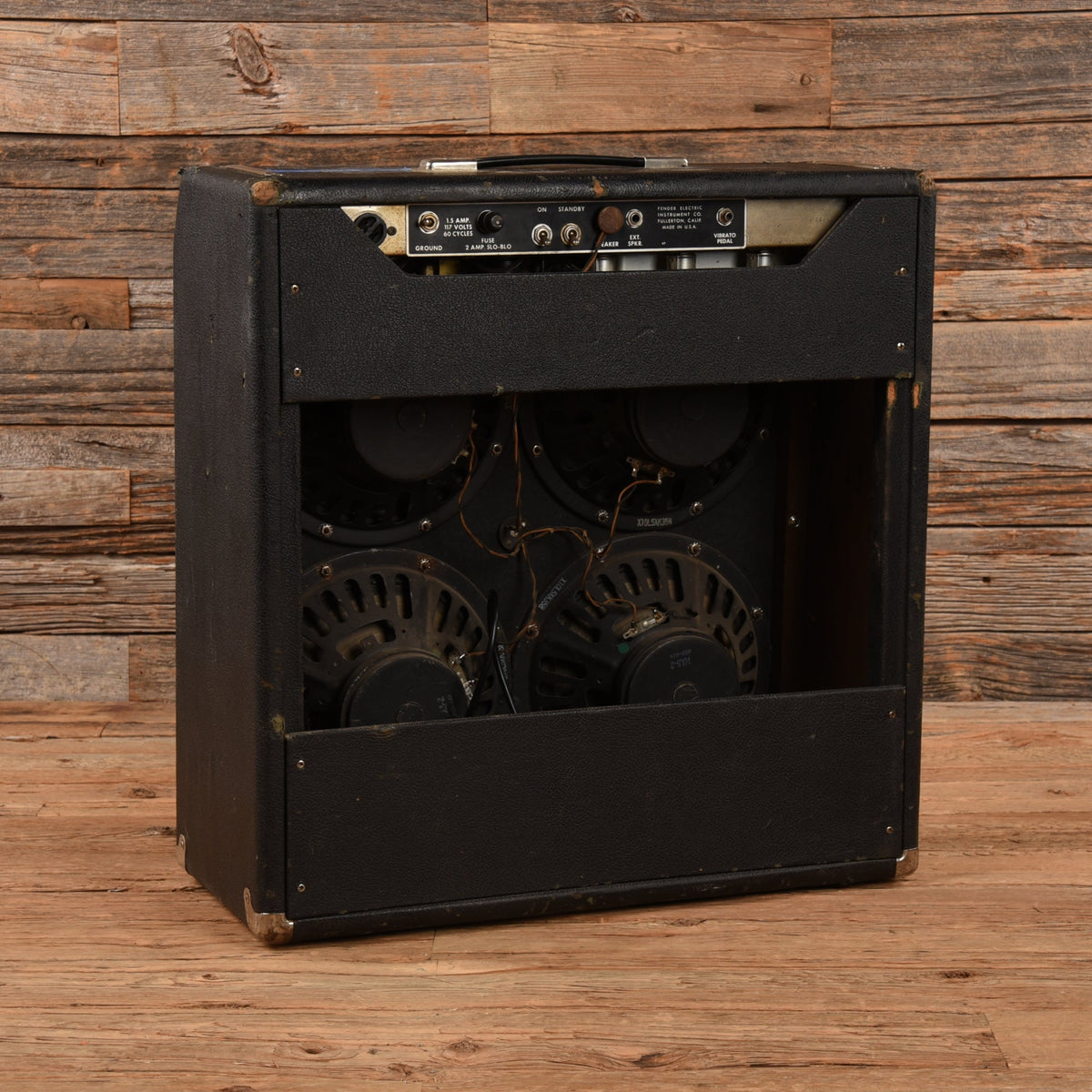 Fender 1964 Fender Concert Black 1964 - View 2 | MusicMarket