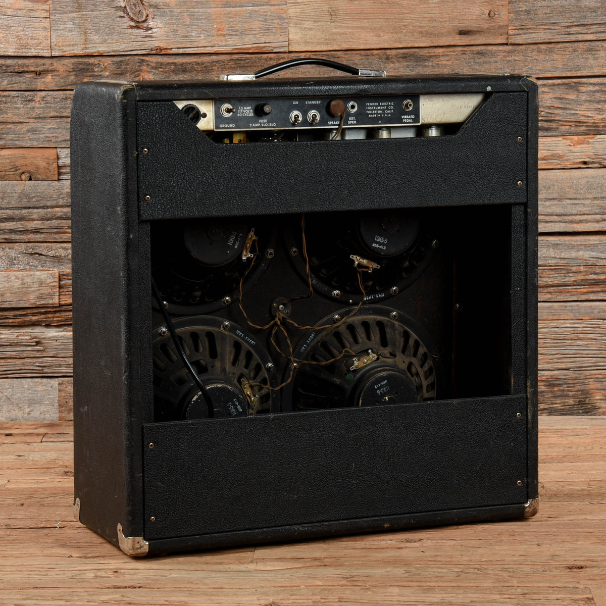 Fender 1964 Fender Concert Black 1964 - View 2 | MusicMarket