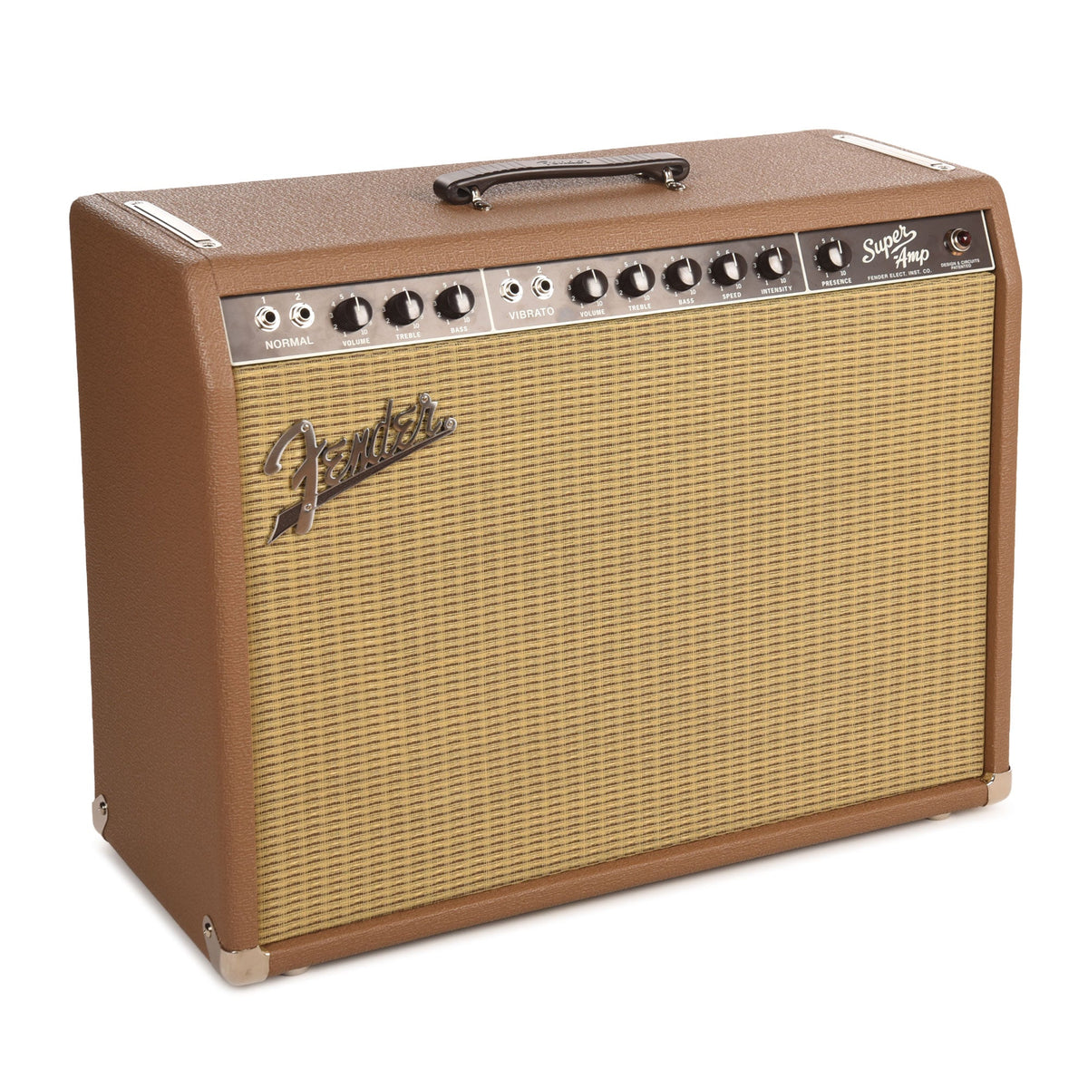 Fender '62 Super 40w 2x10 Combo Amp - View 2 | MusicMarket