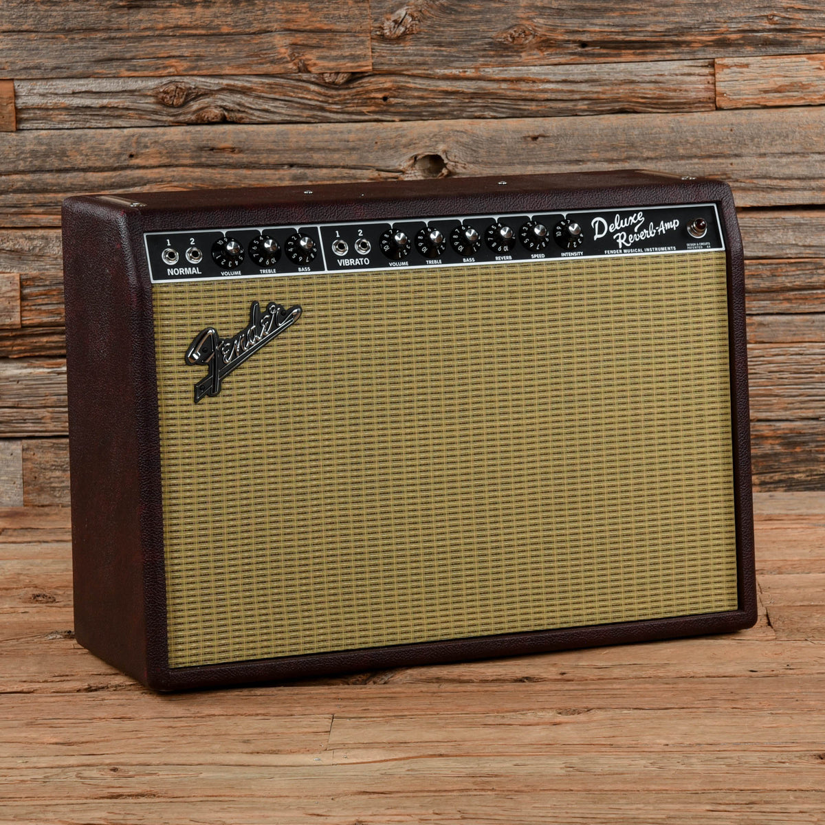 Fender 65 Deluxe Reverb Reissue 2-Channel 22-Watt 1x12" Guitar Combo Amp - MusicMarket